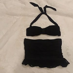 Black skirted bikini